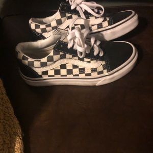 Checkered Vans